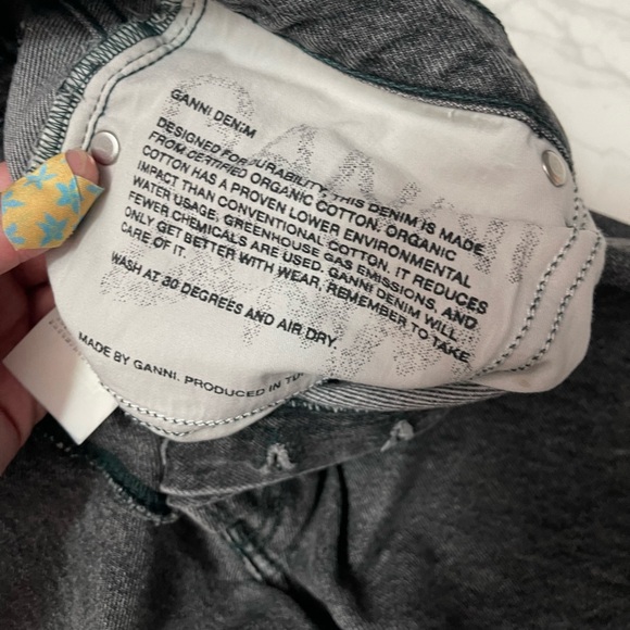 Ganni Figni high-rise straight-leg jeans size 26 - Picture 5 of 9